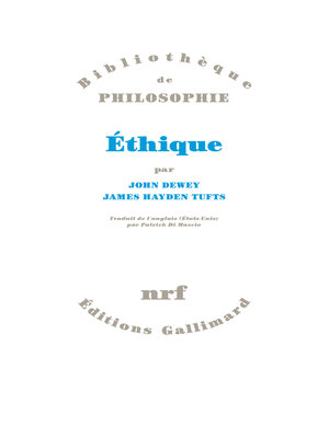 cover image of Éthique